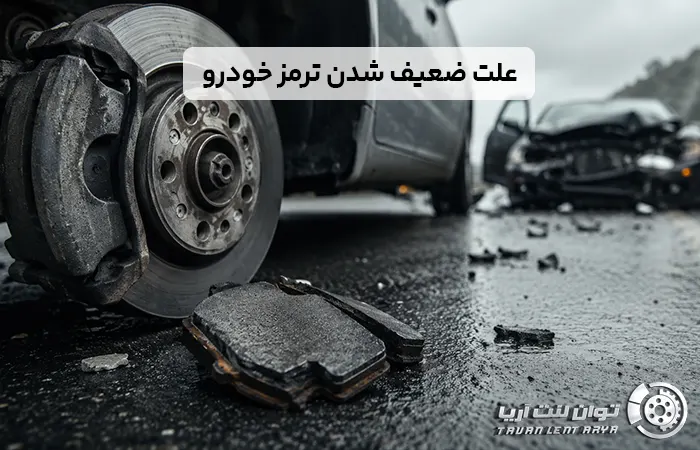 علت ضعیف شدن ترمز خودرو؛ نقش لنت نامرغوب در حوادث رانندگی